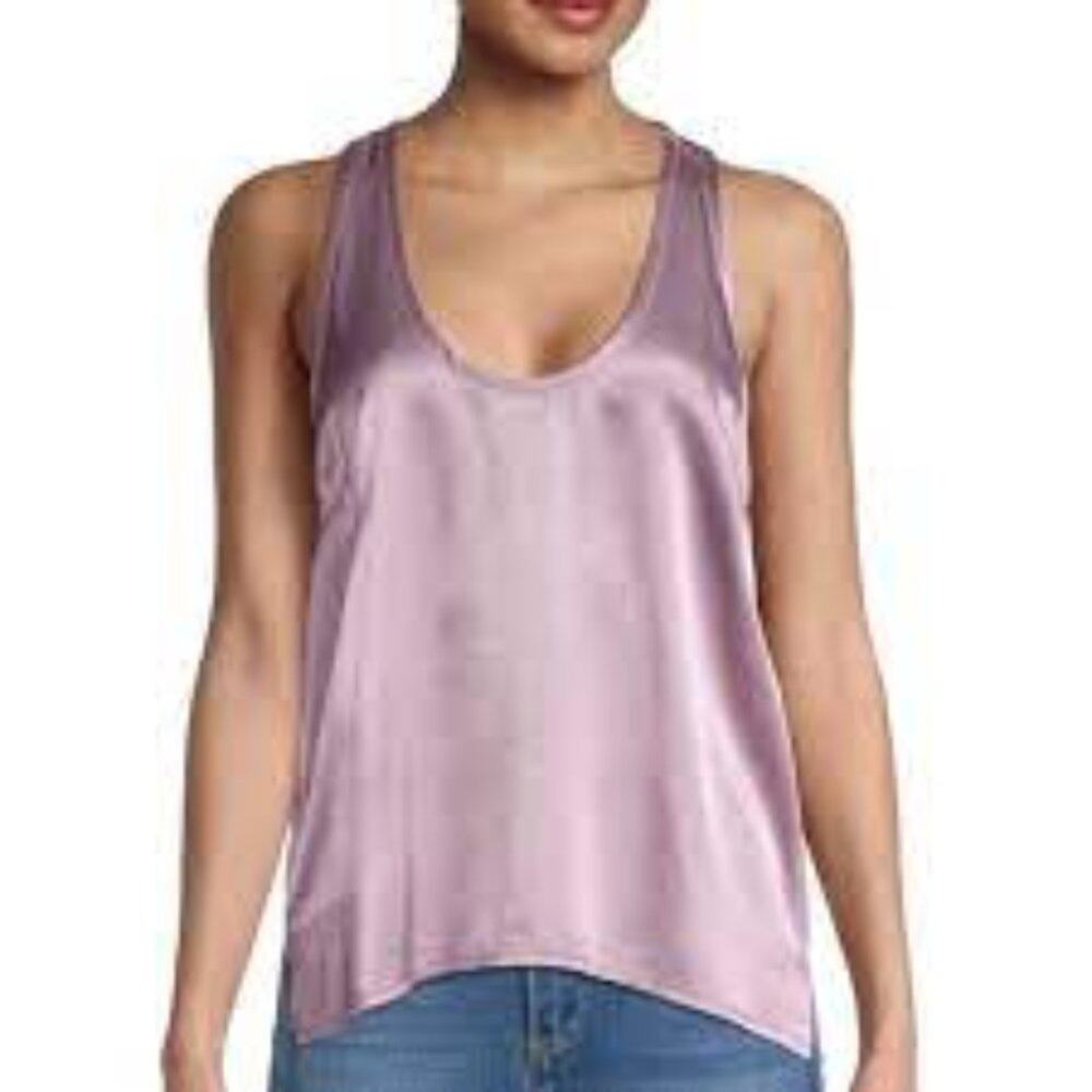 Young fabulous & broke SAGE TANK-ELDERBERRY Size XS